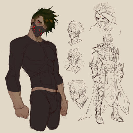 first corn drawings